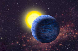 Planet around star 195019