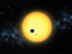 Planet around star HD209458