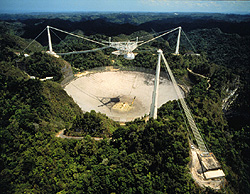 Arecibo radio telescope