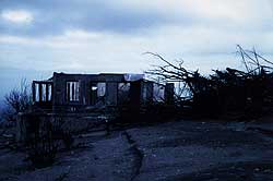 Devastation in Montserrat