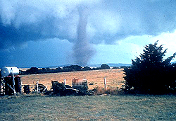 Tornado forming